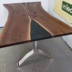 Black Walnut Dining Table Reclaimed Canadian Wood - 1 - Woodify