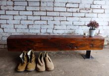 Reclaimed Barn Beam Benches- Solid Wood- Furniture -1 - Woodify