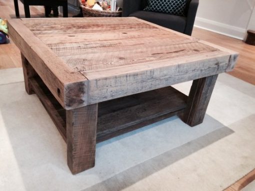 Reclaimed Barnboard Coffee Table - 1 - Woodify