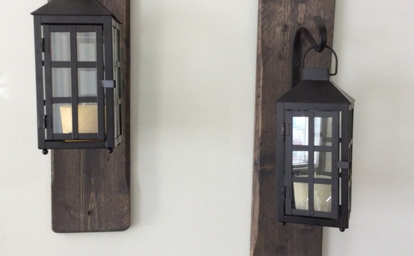 Decorative, rustic, reclaimed wood hanging lanterns - Woodify