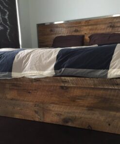Reclaimed Barnwood Storage Bed - 1 - Woodify