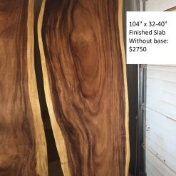 Finished Wood Slab without Base - Woodify Canada