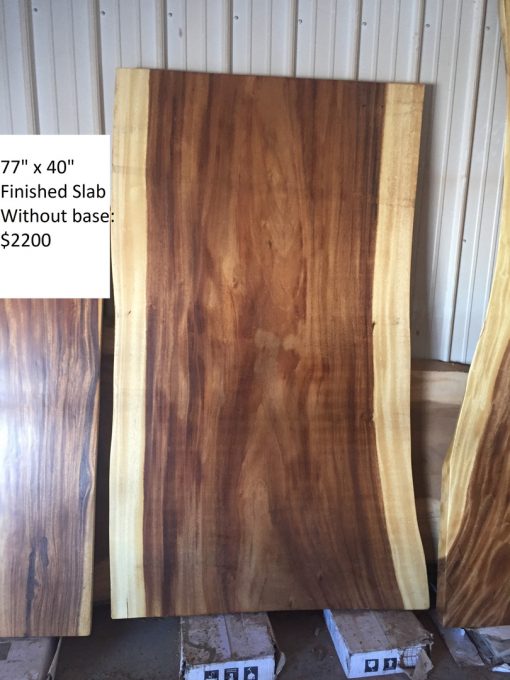 No Base Wood Slabs in Stock - Woodify Canada