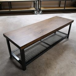 Industrial Rustic TV Stand - Woodify