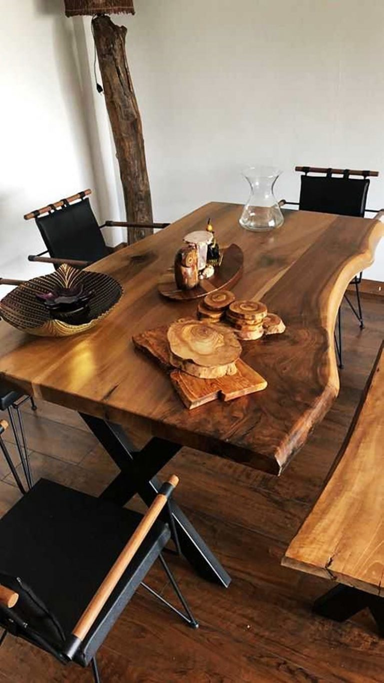 Live Edge Walnut Kitchen Tables Woodify Canada