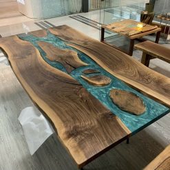 Epoxy River Dining Tables - Woodify