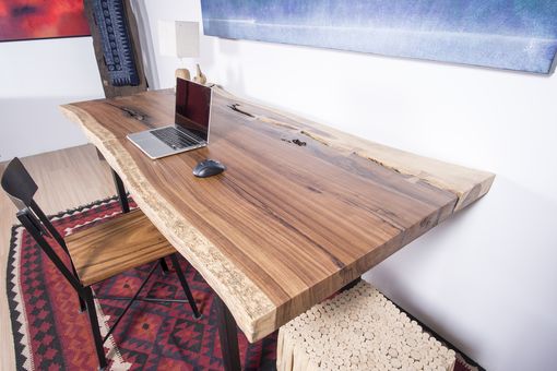 Live Edge Slab Wood Office Desks Woodify Canada
