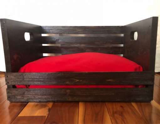 Wood Dog Bed (Small Dog) - Woodify 1