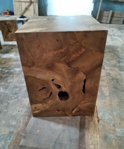Teak Root Accent Table Square - Woodify Canada