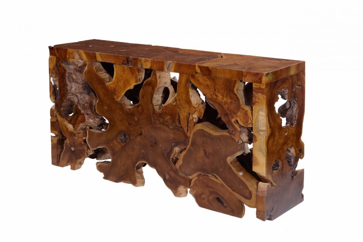 Teak Root Accent Table Woodify Canada