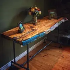 Spalted Maple River Table