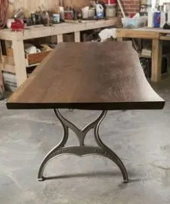 Live Edge Farm Style Table And Bench Local