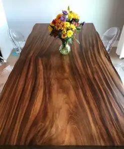 Modern Live Edge Dining Table Rustic Live Edge
