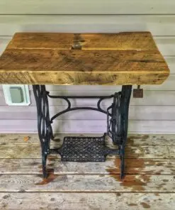 Sewing Machine Wooden Table - Woodify Canada
