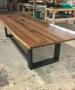 The Goliath Live Edge Walnut Dining Table Draft