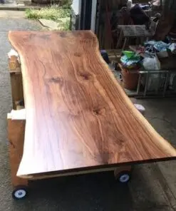 Walnut Slab Dining Table