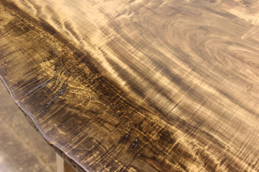Reclaimed Maple Live Edge Dining Table - Woodify Canada