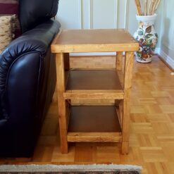Rustic Pine Side Tables - Woodify Canada 1