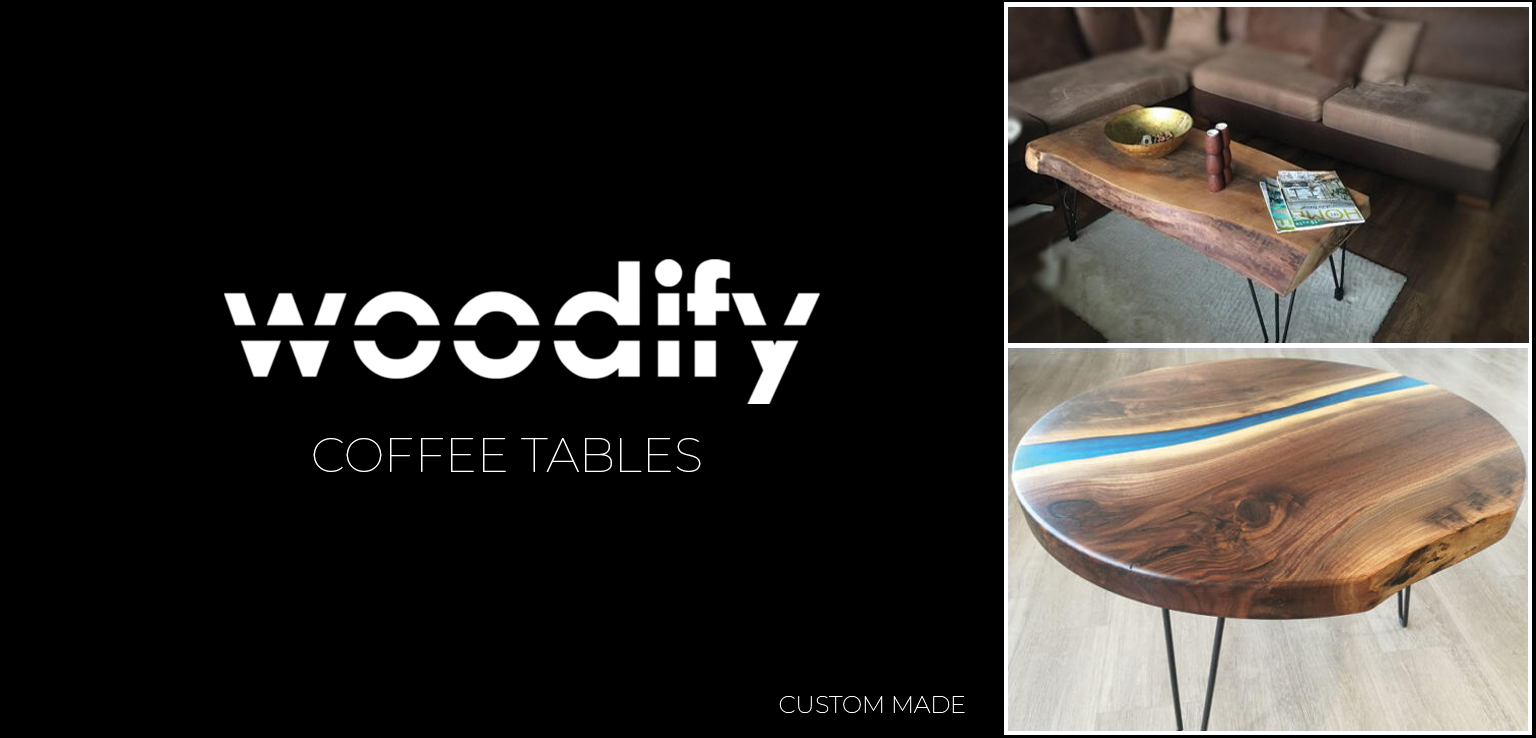 Custom Made Coffee Tables from Woodify Canada