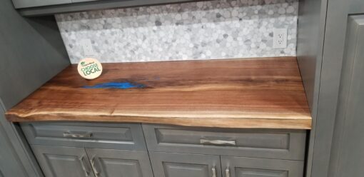 Custom live edge counter, table, or bar top - Woodify Canada 2