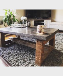 Harrynuck Furniture Design - Concrete Coffee Table - Woodify Canada