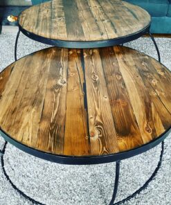 Custom Nesting Coffee Tables - Woodify Canada