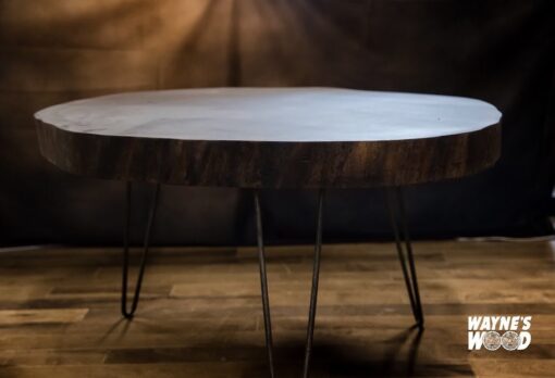 3” Thick Solid Walnut Coffee Table - Woodify Canada