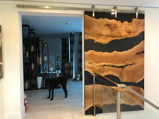 SYCAMORE RESIN RIVER DOOR