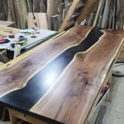 Custom 9ft Epoxy River Table from Woodify 2
