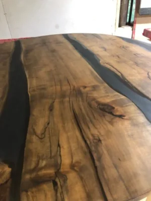 epoxy river table maintenance
